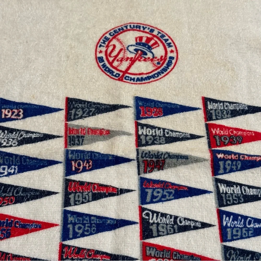 Vintage New York Yankees Fleet Team Towel
